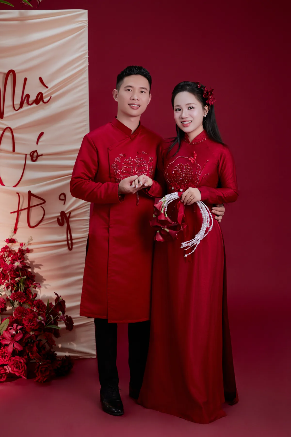 Ảnh cưới truyền thống của Lương và Trang